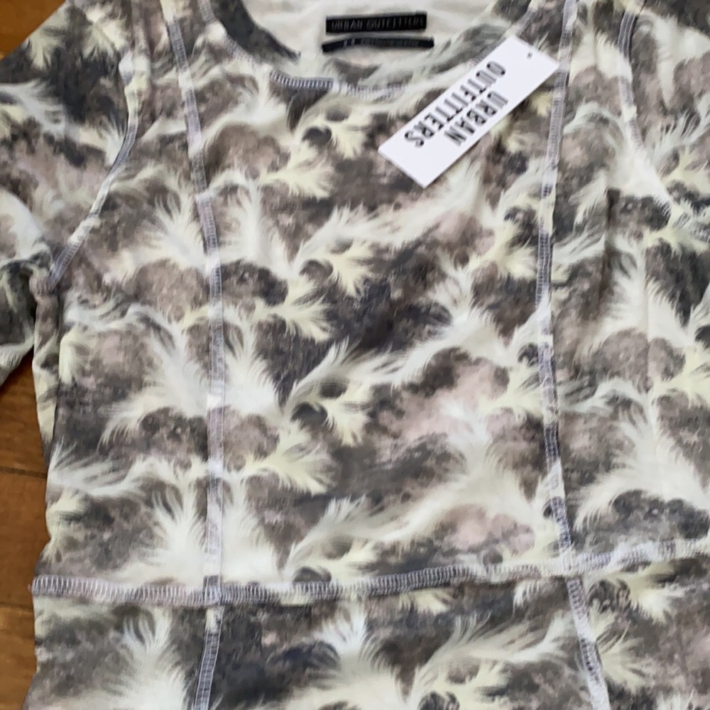 UO Ruth Printed Mesh Mini Dress - Picture 5 of 9